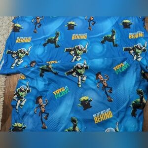 Vintage Disney Toy Story Twin Flat Sheet & fitted sheet set By Disney Pixar